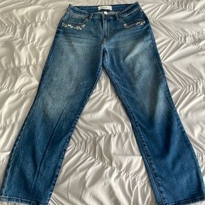 Abercrombie & Fitch Super Skinny Ankle Jeans, Like New